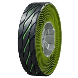 Airless Tire Tilted Image