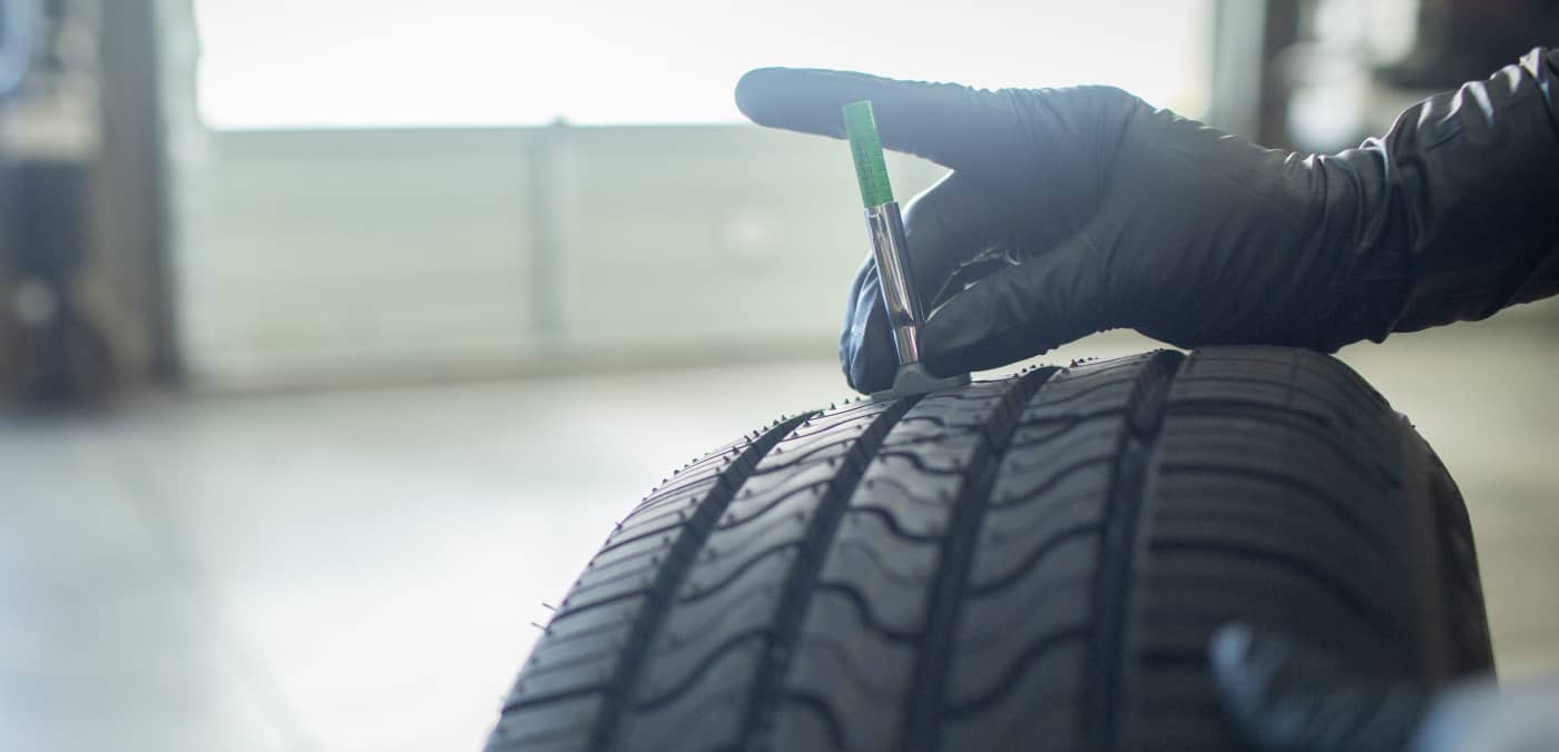 Image Vérification de la pression de gonflage du pneu